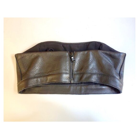 LaPointe Leather Crop Top / Bralette - XS - NWOT - Picture 4 of 5